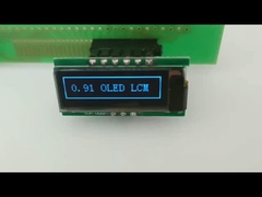 0.91 بوصة 128x32 دقة بلو OLED عرض وحدات SSD1306 واجهة IIC