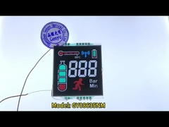 عرض LCD المتماثل عمودي VA ناقل سلبي 3 أرقام 3.3V 14PIN