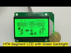 عرض LCD مقطوع خصيص وحدة HTN إيجابية الضوء الخضراء الخلفية ل Inverter