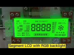 شاشة LCD مخصصة 4 Ditig HTN شاشة منقسمة RGB لون الضوء الخلفي لمطهر الهواء