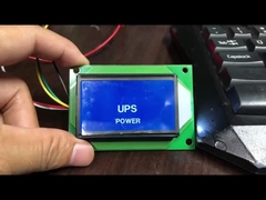 7 قطعة شاشة LCD HTN ضوء LED الأزرق والأبيض للطاقة UPS