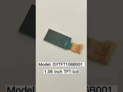1.06 بوصة شاشة TFT LCD 96x160 بكسل TN عادي أبيض 13pin واجهة SPI