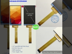 3.97 بوصة TFT لوحة LCD IPS 480x800 دقة WVGA MIPI 24pin FPC 0.5mm Pitch