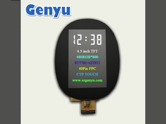 4.3 بوصة TFT LCD شاشة لمس سعة 480x800 نقطة واجهة RGB 40pin