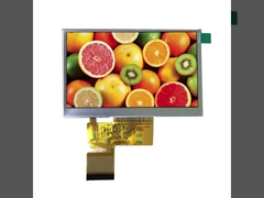 TN 4.3 بوصة لوحات TFT LCD 6 ساعة 480x272 نقطة ST7282 40PIN واجهة RGB