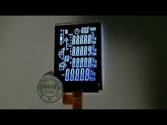 الشاشة السوداء لقطاع COG LCD VA العرض الأحرف البيضاء شاشة LCD 2.4 بوصة لجهاز مقياس المسافة