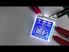 شاشة LCD ذات حجم مخصص شريحة HTN PIN الأزرق