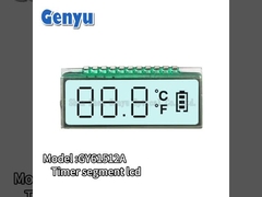 شاشة LCD مخصصة لقطاع TN 2 ألوان ضوء خلفي LED للسلاح الحراري