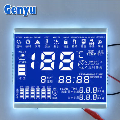 سعر جيد شاشة شاشة LCD مخصصة مقطوعة 8 بوصة للجهاز المزود بالماء الانترنت