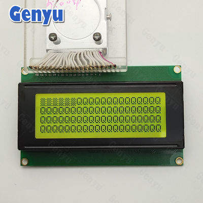 سعر جيد STN أصفر أخضر أحادي اللون وحدات شاشة LCD العرض شاشة 20x4 حرف LCM 16pin الانترنت