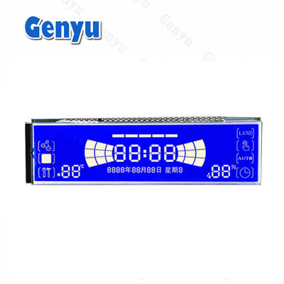 سعر جيد تصميم مخصص شاشة شاشة LCD STN قطعة زرقاء 30PIN لجهاز التنظيف الانترنت