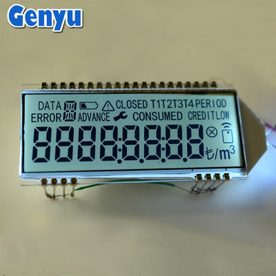 سعر جيد ضوء خلفي أبيض شاشة LCD مخصصة HTN شاشة LCD مقاس الطاقة 28PIN الانترنت