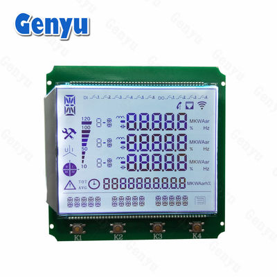 سعر جيد وحدة LCD منقطعة مخصصة 7 14 شاشة LCD منقطعة HT1623 لصندوق المتر الانترنت