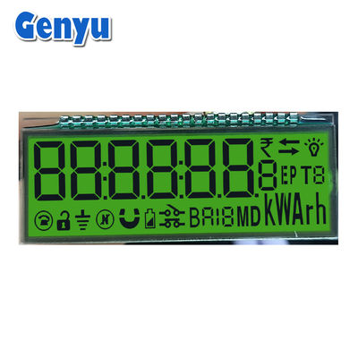 سعر جيد شاشة LCD ميكانيكية صغيرة STN بدون إضاءة خلفية 20PIN شاشة قطعة 7 لعدات الانترنت