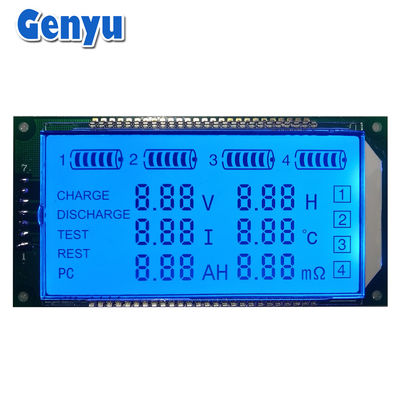 سعر جيد وحدة عرض شاشة LCD مخصصة HT1621 TN الضوء الأزرق الإيجابي للشاحن الانترنت