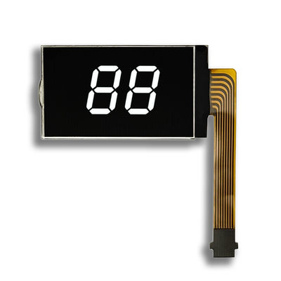 سعر جيد لوحة عرض LCD سوداء من نوع VA 2 رقماً شاشة LCD 8PIN FPC الانترنت