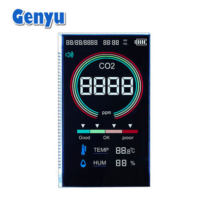 سعر جيد شاشة LCD من نوع VA 5V سوداء 4 أرقام سبعة أجزاء عرض 37PIN لمستشعر ثاني أكسيد الكربون الانترنت