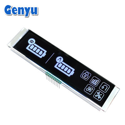 سعر جيد 4.5V 9PIN VA شاشة LCD الرسومات البيضاء اللوحة السوداء الشريط الطويل الانترنت