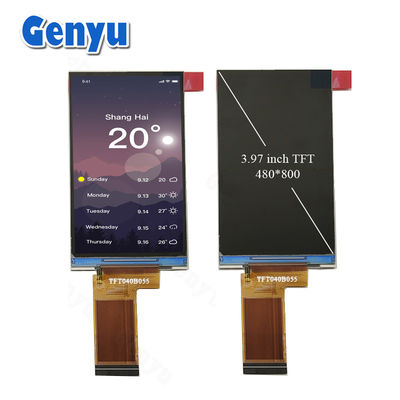 سعر جيد 3.97 بوصة لوحة TFT LCD الزاوية الحرة 480x800 بكسل GC9503 40PIN FPC مع واجهة RGB الانترنت
