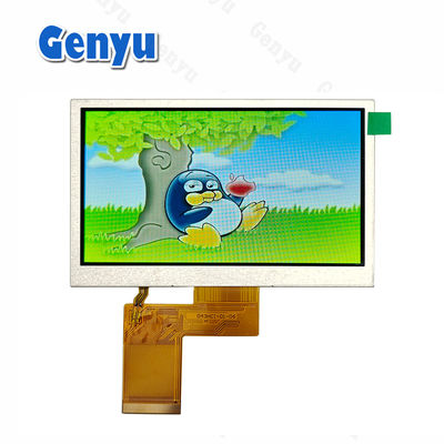 سعر جيد 4.3 بوصة TFT شاشة LCD 480x272 دقة RGB 40PIN FPC عادي أبيض الانترنت