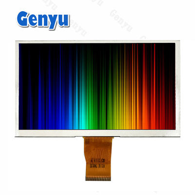 سعر جيد واجهة RGB 7 بوصة شاشة لمسة TFT LCD 1024 × 600 نقطة مصفوفة 50pin FPC الانترنت