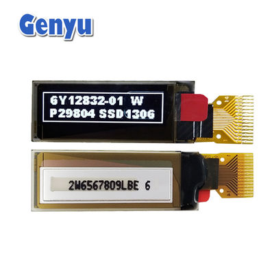 سعر جيد شاشة OLED صغيرة 0.91' 128x32 نقطة بيضاء 14PIN SSD1306 واجهة I2C الانترنت