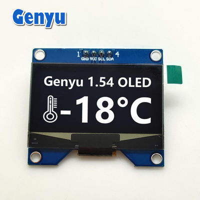 سعر جيد 1.54 بوصة وحدات شاشة OLED أحادية اللون 128x64 نقطة CH1116 واجهة IIC الانترنت