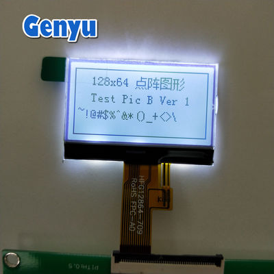 سعر جيد 1.46 بوصة 128x64 COG LCD Module FSTN إيجابي 3.3V UC1701 14PIN واجهة SPI الانترنت