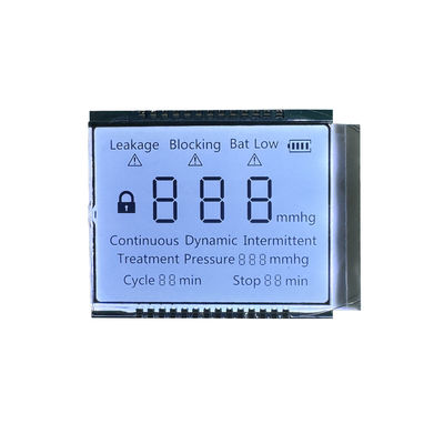 سعر جيد شاشة شاشة LCD إيجابية ذات قطعة بيضاء أحادية اللون 3.3V 27PIN الانترنت