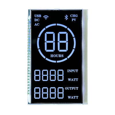 سعر جيد 7 قطعة VA LCD سوداء تخصيص شاشة سلبية 5V 27PIN الانترنت