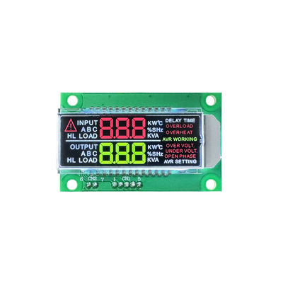 سعر جيد وحدة شاشة LCD سلبية من نوع VA أحمر أحمر شاشة لون قطاعات COB + PIN الانترنت