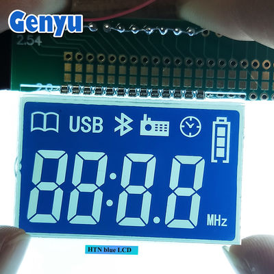 سعر جيد شاشة LCD مخصصة HTN سلبي 7 شريحة شاشة LCD للصوت الانترنت