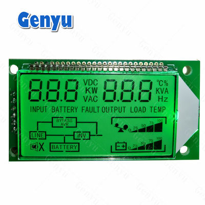 سعر جيد شاشة LCD منقسمة مخصصة TN شاشة LCD إيجابية PIN Connect For UPS الانترنت