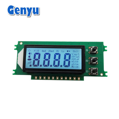 سعر جيد HT1621 4 أرقام 7 قطعة شاشة LCD FSTN مع الضوء الخلفي الأبيض الانترنت