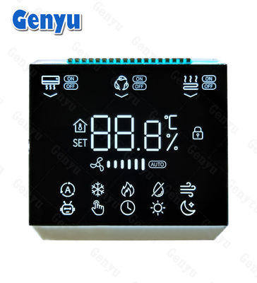 سعر جيد 3.5 بوصة شكل مربع VA 3 أرقام سبعة شرائح العرض 19 PIN الحرارة شاشة LCD الانترنت