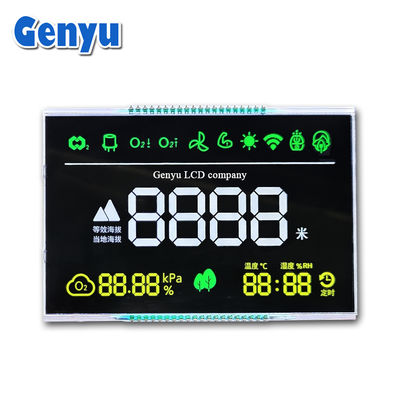 سعر جيد شاشة LCD عالية التباين الشاشة السوداء السلبية القطاعات البيضاء 3.6V 40PIN الانترنت
