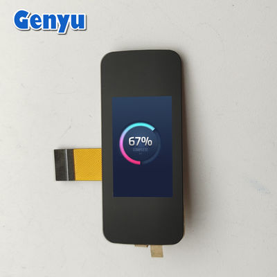 سعر جيد 1.06 بوصة TFT LCD شاشة لمسة سعة G + F 96 * 160 نقطة ST7735 SPI 15pin FPC الانترنت