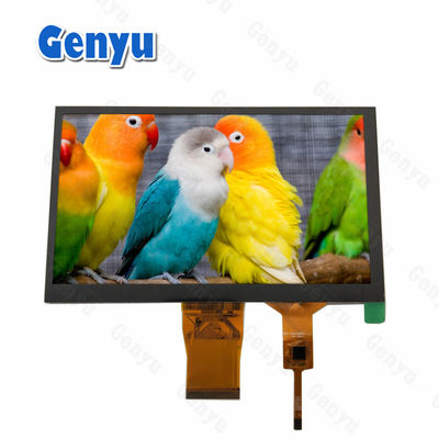 سعر جيد شاشة لمسة LCD TFT 7 بوصة 800x480 نوع سوكت واجهة RGB 50pin الانترنت