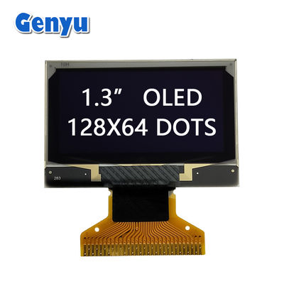 سعر جيد شاشة OLED عالية التباين 1.3 بوصة 128x64 نقطة SH1106 30PIN FPC لحام الانترنت