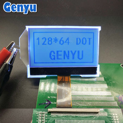 سعر جيد 2.15 بوصة 128x64 شاشة LCD STN إيجابية COG + FPC 10PIN واجهة SPI الانترنت