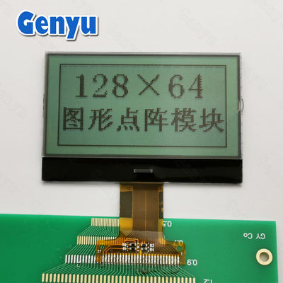 سعر جيد 2.4 بوصة شاشة LCD FSTN 128x64 شاشة LCD عاكسة 27PIN 8 بت متوازية الانترنت