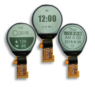 سعر جيد 1.3inch GY128128-23 Round LCD Module 4-Spi FSTN Custom Monochrome Dot Matrix Clock COG LCD Screen 128x128 Circle Display الانترنت