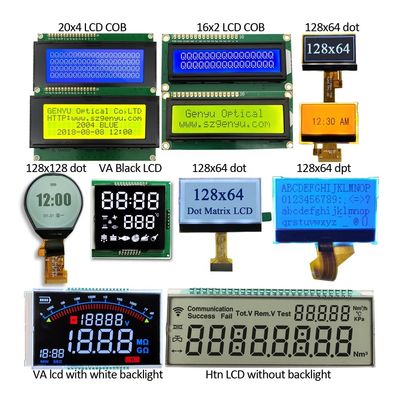 سعر جيد Fstn Monochrome 128x64 dot Graphic Cog LCD 16x2 Lcm Vatn Lcd Digital Segment Screen Custom 7 Segment Lcd Display الانترنت