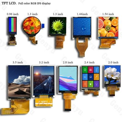 سعر جيد 2.4 بوصة IPS TFT شاشة LCD مع زاوية عرض واسعة، 18 نقطة لحام FPC، و ISO9001: 2015 شهادة لتطبيقات السيارات الانترنت