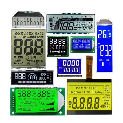 سعر جيد شاشة LCD ذات 7 أجزاء TN/HTN/STN/VA/BTN LCD شاشة LCD مخصصة مع IC قيادة HT1621 وموصل PIN/FPC/ZEBRA الانترنت