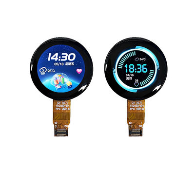 سعر جيد 0.71 بوصة 160x160 شاشة LCD TFT مستديرة مع GC9D01 Driver IC و RGB LED Backlight الانترنت