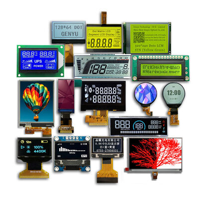 سعر جيد وحدة عرض LCD مخصصة مع 128 * 64 مصفوفة نقطة وشاشة 7 أقسام للتطبيقات الصناعية الانترنت